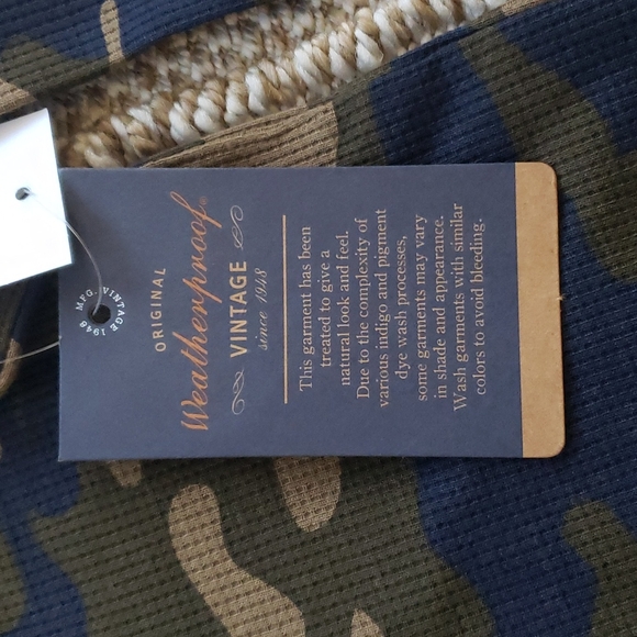 NWT Weatherproof Boys Hooded Long Sleeve Shirt Camouflage w/ Pocket Sz XL 18/20 - Picture 4 of 11